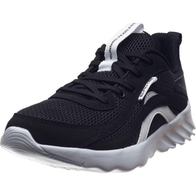 Erke Cushioning Women Running Shoes Black/White