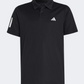 Adidas Club 3S Kids Unisex Tennis Polo Short Sleeve Black/White