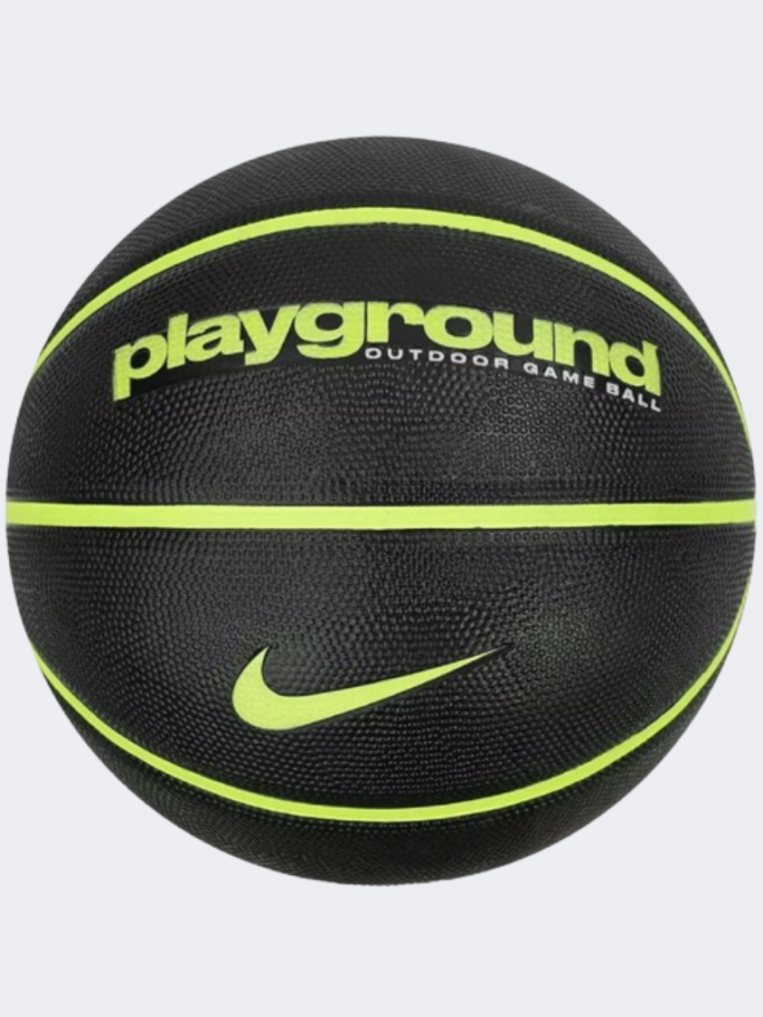 Nike Everyday Playground 8P Unisex Basketball Ball Black/Volt/Green