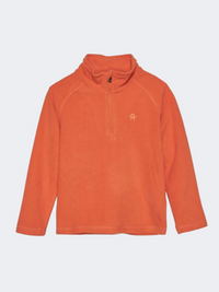 Color Kids Boys Skiing Fleece Orange