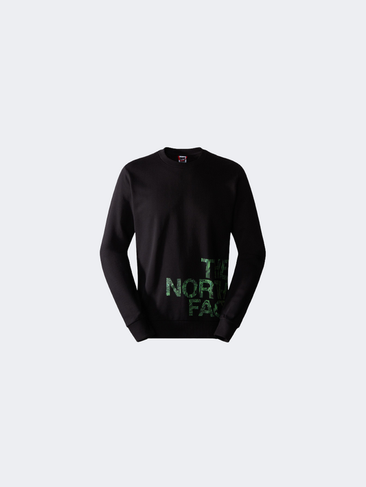 The North Face Blown Up Logo Men Lifestyle Sweatshirt Black