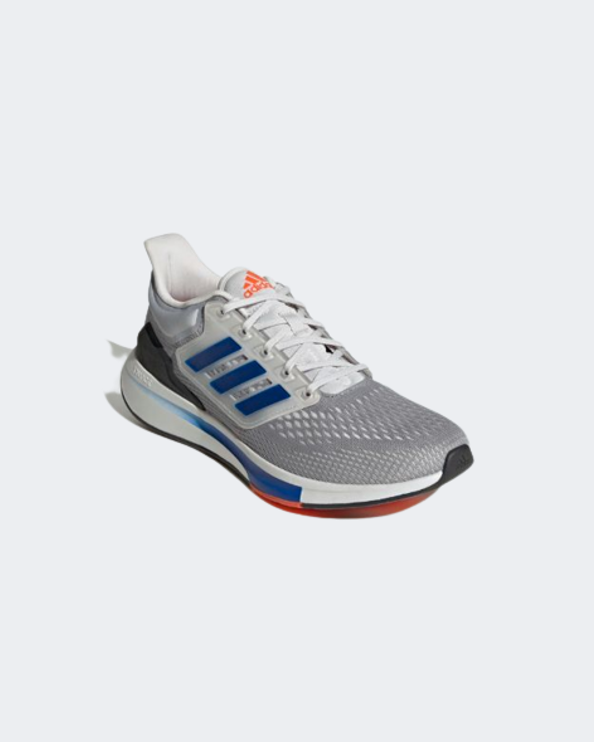 Adidas Eq21 Men Running Shoes Silver/Blue Gy2195