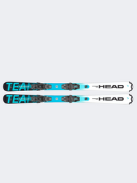 Head Supershape Team Easy Kids Skiing Ski White/ Blue