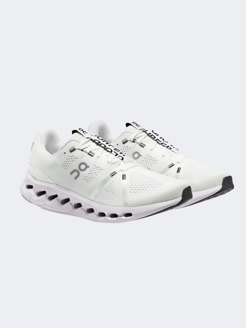 On Cloudsurfer Men Running Shoes White/ Frost