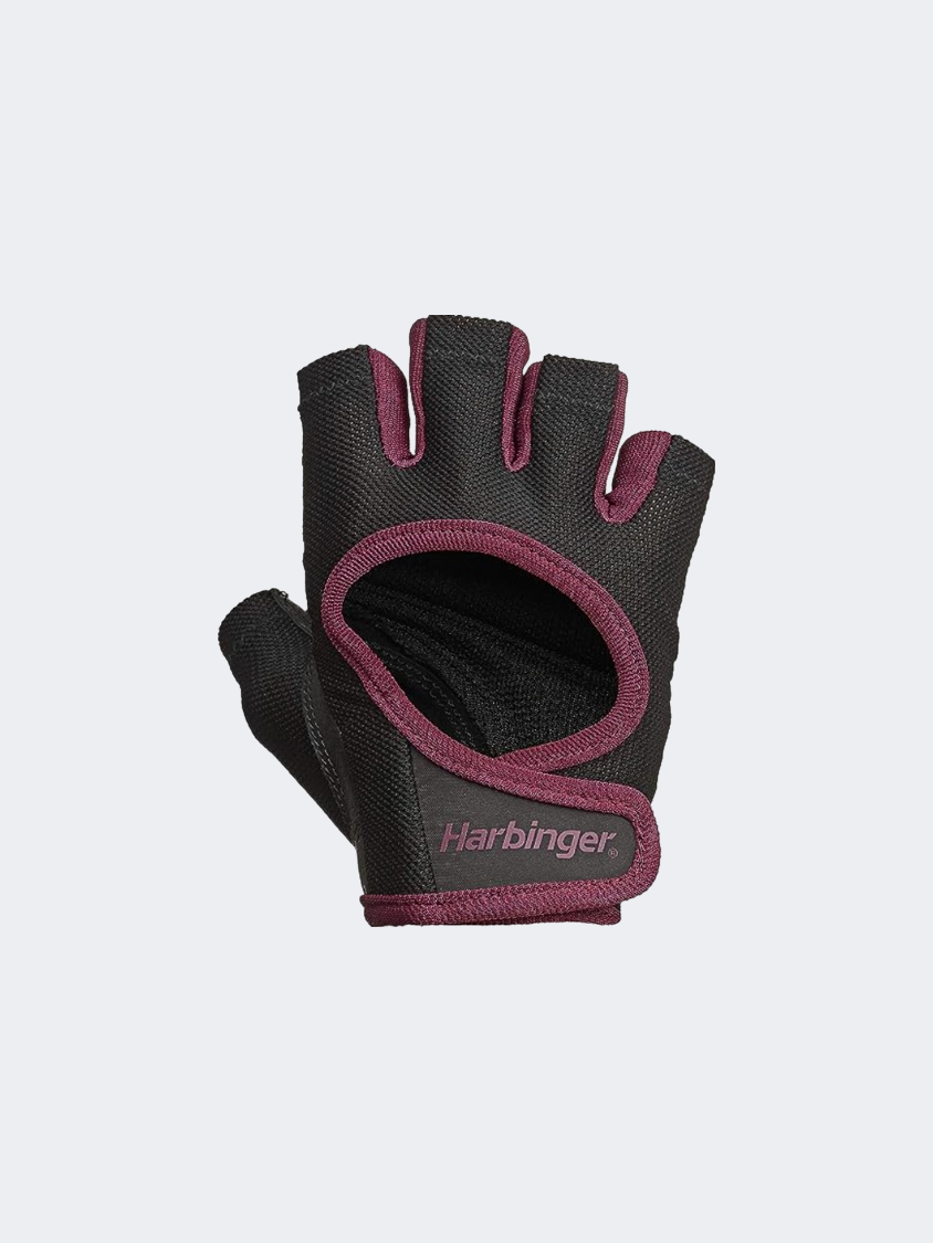 Harbinger Power Women Fitness Gloves Black/ Merlot