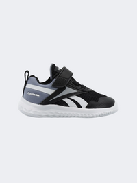 Reebok Rush Runner 5 Infant-Boys Running Shoes Black /Grey/White