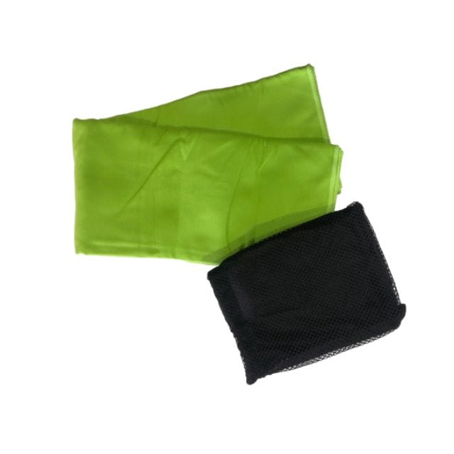 Topten - Ss Solid Gym Towel W/ Mesh 200Gsm 53 X 105Cm Unisex Beach Lime Green