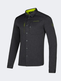 La Sportiva Spacer Men Climbg Shirt Carbon/Lime Punch