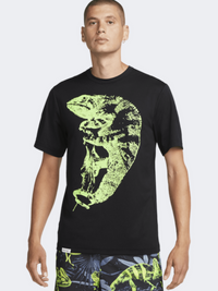 Nike Hyverse Studio 72 Men Training T-Shirt Black/Lime Blast