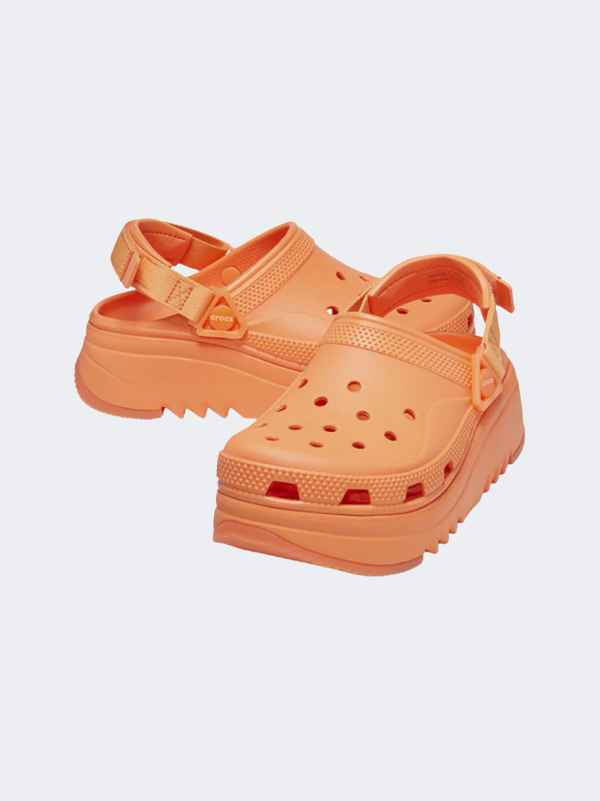 Crocs Hiker Xscape Clog Women Lifestyle Slippers Dark Orange