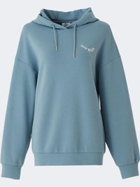 Erke Foggy Women Lifestyle Hoody Blue