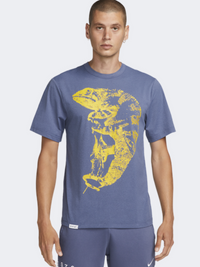 Nike Hyverse Studio 72 Men Training T-Shirt Diffused Blue/Yellow