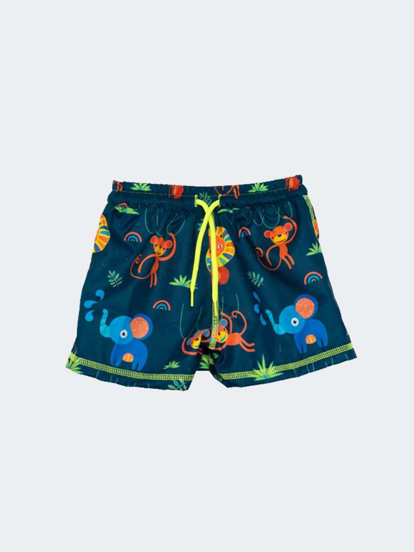 Tortue Jungle Little-Boys Beach Swim Short  Multicolor