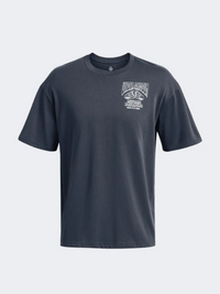 Under Armour Heavyweight Record Breakers Men Lifestyle T-Shirt Dark Grey