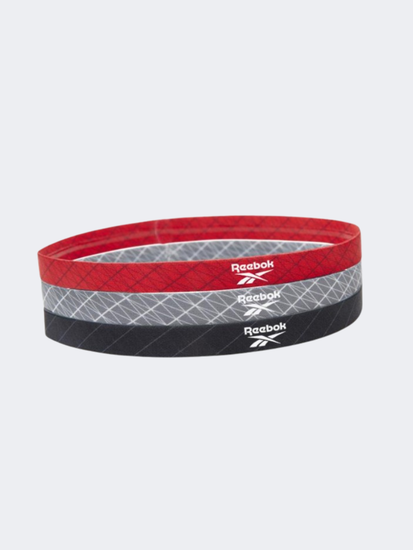 Reebok Accessories Fitness Band Black/Grey/Red