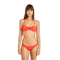 Billabong Women&#39;s Beach N3St01 4347 Sol Searcher Tied Red Bra