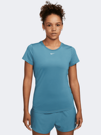 Nike Dri-Fit One Women Training T-Shirt Aqua/White