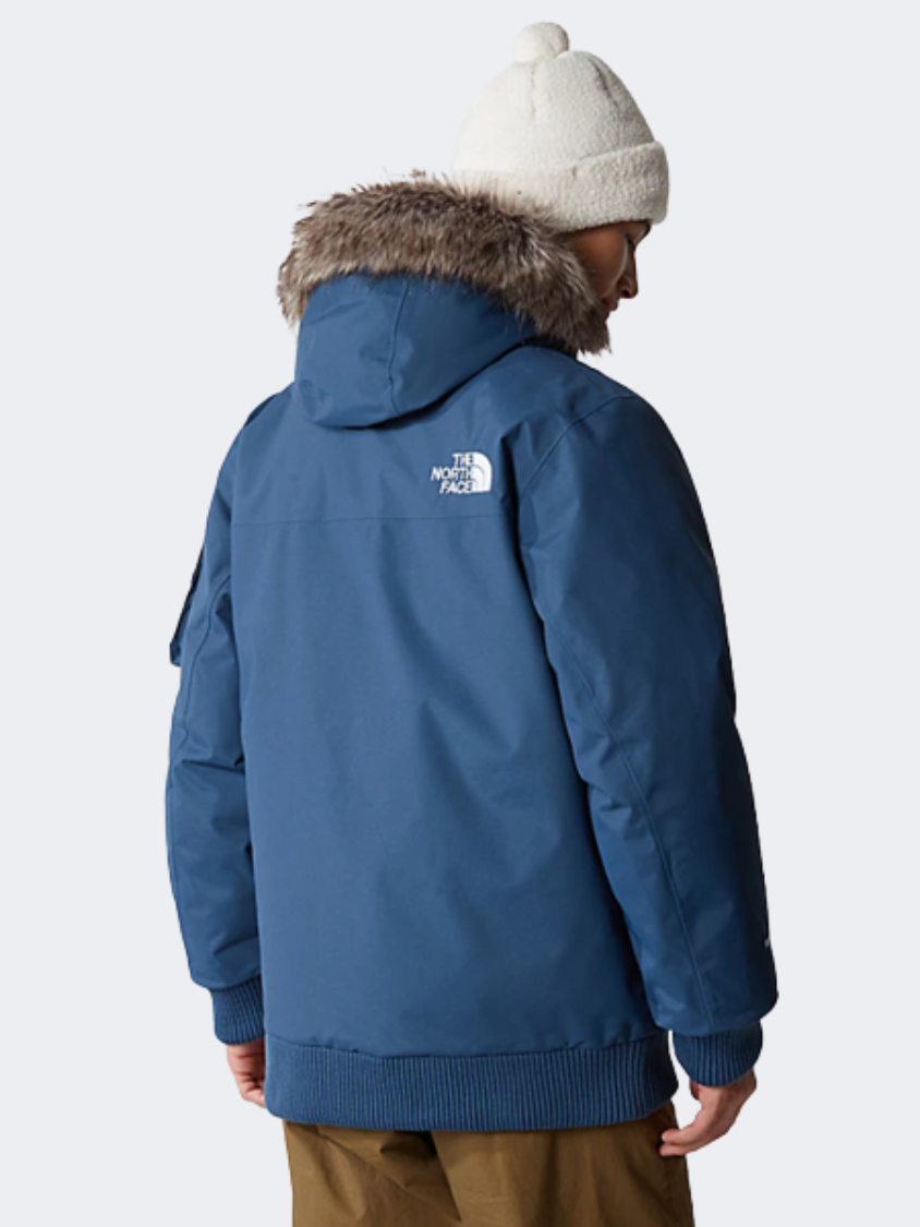North face sales gotham jacket blue