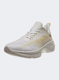 Erke Cushioning Women Running Shoes White/Orange