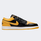 Nike Air Jordan 1 Men Lifestyle Shoes Black/White/Yellow