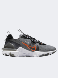 Nike React Vision Men Lifestyle Shoes Grey/Mandarin/Black