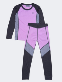 Color Kids Girls Skiing Baselayer Violet Tulle