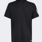 Adidas Club 3S Kids Unisex Tennis Polo Short Sleeve Black/White