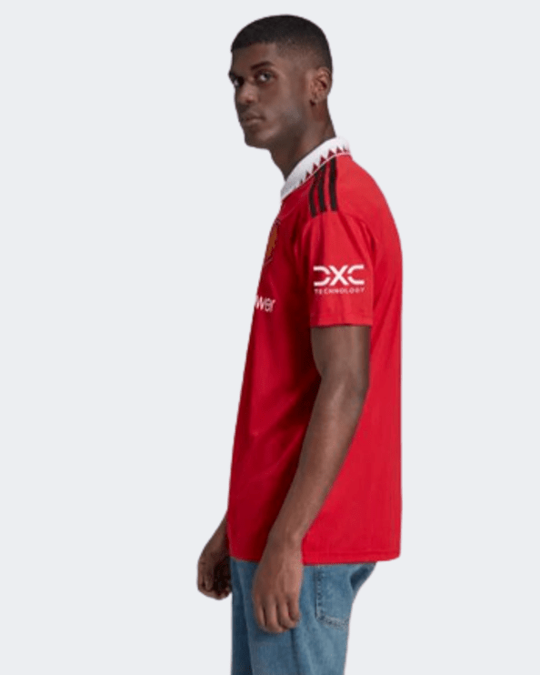 Adidas Manchester United 22/23 Home Men Football T-Shirt Red H13881