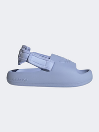Adidas Adifo Adilette Ps Girls Original Slippers Blue Denim