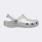 Crocs Classic Kids Unisex Lifestyle Slippers Silver Glitter