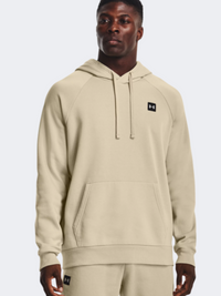 Under Armour Rival Fleece Men Lifestyle Hoody Khaki/Onyx White