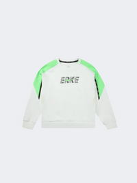 Erke Pullover Kids-Boys Training Sweatshirt White