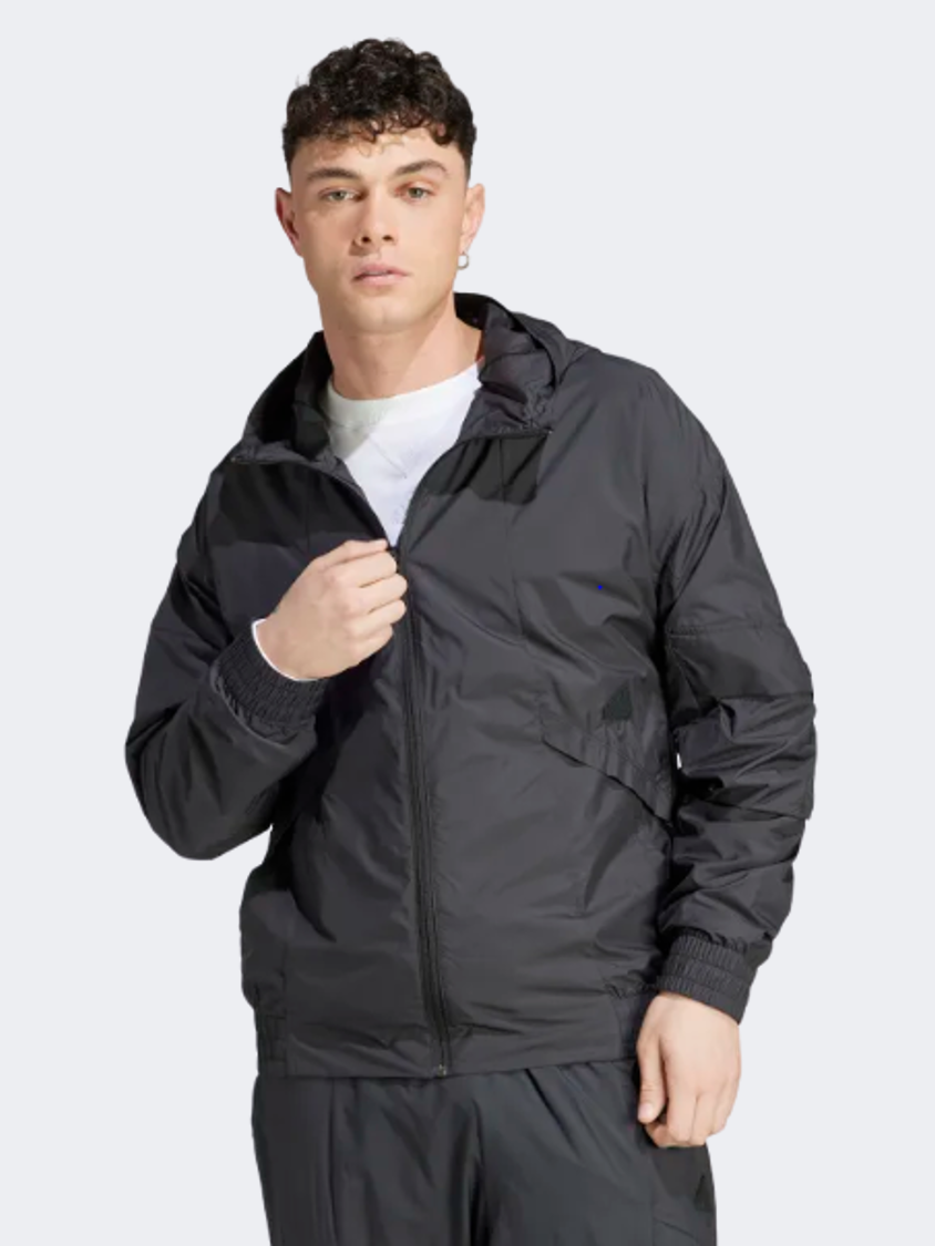 Adidas City Escape Windbreaker Men Sportswear Jacket Black