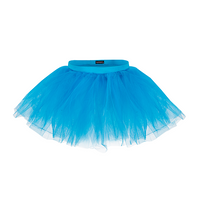 TopTen 4 Layer Tutu Kids-Girls Ballet Skirt Turqoise Chts01