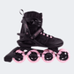 Roces Warp Thread Women In Line Sk Roller Skates Black/Pink 400876/00001