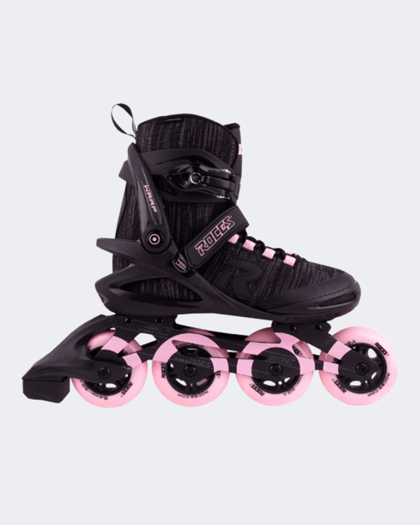 Roces Warp Thread Women In Line Sk Roller Skates Black/Pink 400876/00001