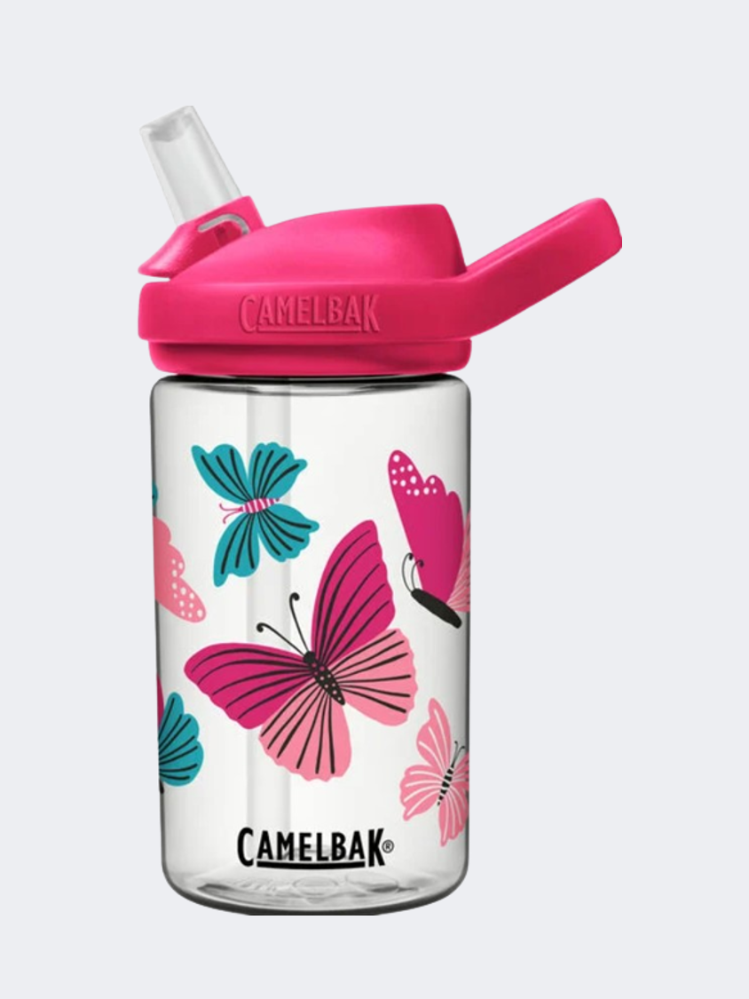 Camelbak Dr Eddy Kids 14Oz Outdoor Water Bottle Pink
