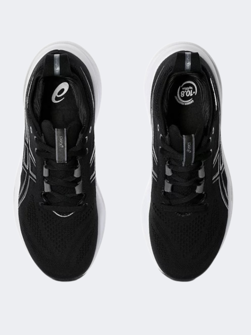 Asics Nimbus 26 Women Running Shoes Black/Graphite Grey