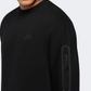 Nike Sportswear Tech Fleece Men Lifestyle Sweatshirt Black