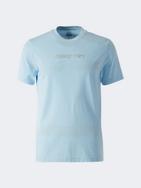 Erke Crew Neck Men Lifestyle T-Shirt Light Blue