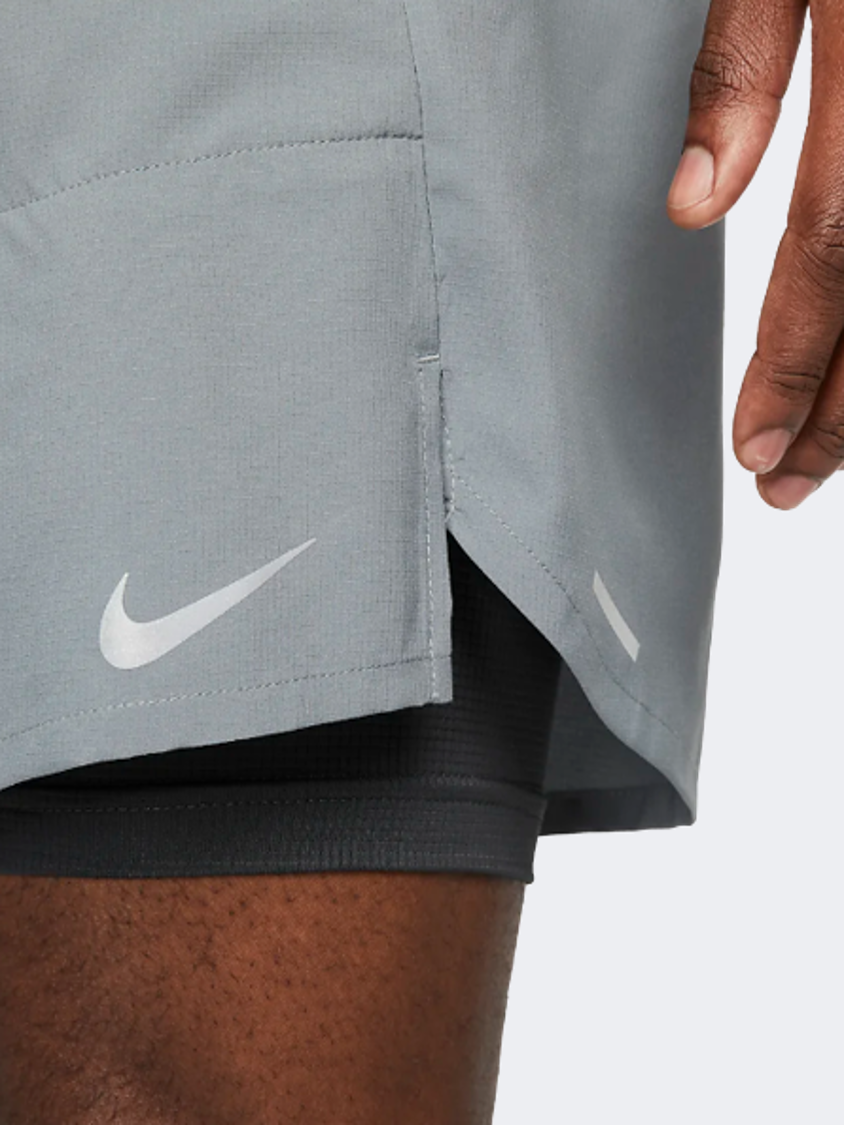 Mens grey nike running shorts best sale