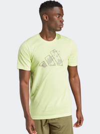 Adidas Essentials Seasonal Men Training T-Shirt Pulse Lime/Silver
