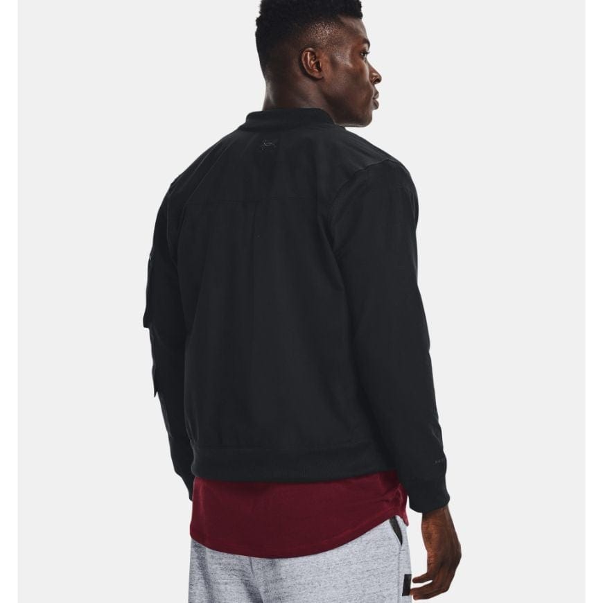 Under armour project rock best sale bomber jacket