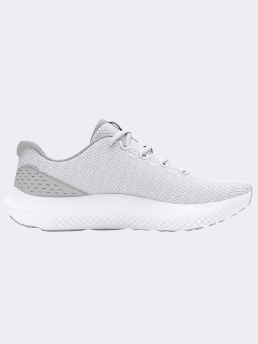 Under Armour Charged Surge 4 Men Running Shoes White/Grey/Black