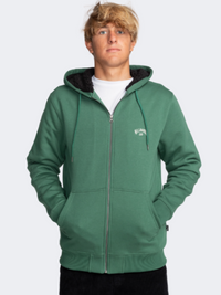 Billabong Arch Sherpa Men Lifestyle Hoody Jungle