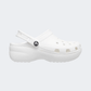 Crocs Classic Platform Clog Women Lifestyle Slippers White