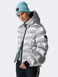Fire and Ice Rosetta Women Lifestyle Jacket Liquid Silver