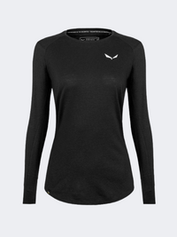 Salewa Lavaredo Hemp Long Sleeve Women Long Sleeve Black