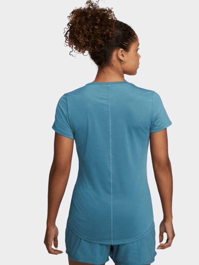 Nike Dri-Fit One Women Training T-Shirt Aqua/White