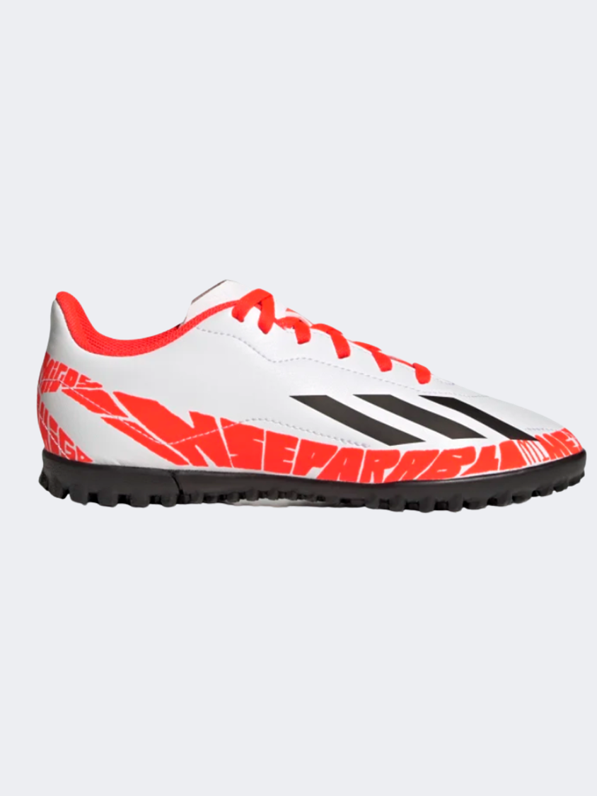 Adidas X Speedportal Messi.4 Turf Kids Turf Shoes White/Black/Red